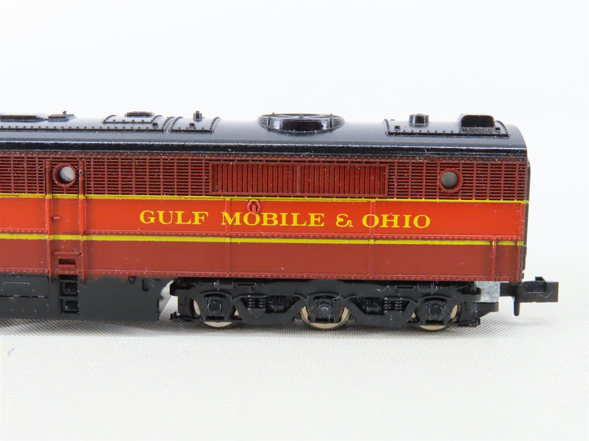 N Scale Con-Cor 0001-2061K GMO Gulf Mobile Ohio PA-1 Diesel Locomotive #290