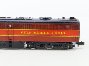 N Scale Con-Cor 0001-2061K GMO Gulf Mobile Ohio PA-1 Diesel Locomotive #290