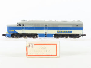 N Scale Con-Cor 2002 WAB Wabash PA-1 Diesel Locomotive #1050 Custom