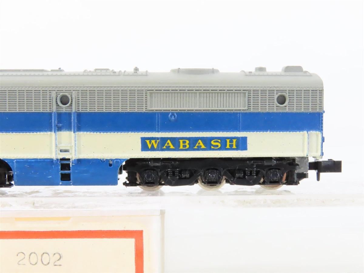 N Scale Con-Cor 2002 WAB Wabash PA-1 Diesel Locomotive #1050 Custom