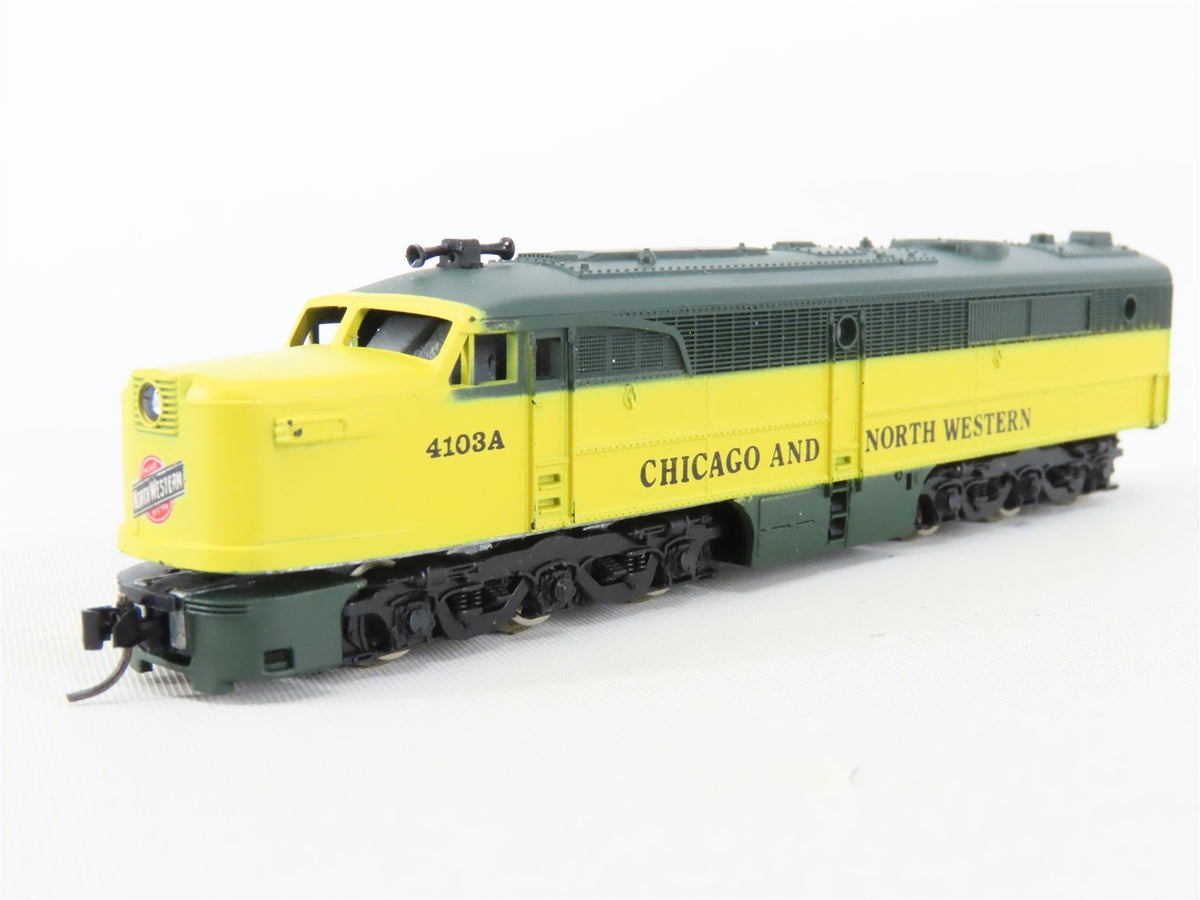 N Scale Con-Cor 0001-020611 CNW Chicago Northwestern PA-1 Diesel Loco #4103A