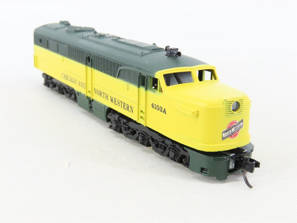 N Scale Con-Cor 0001-020611 CNW Chicago Northwestern PA-1 Diesel Loco #4103A