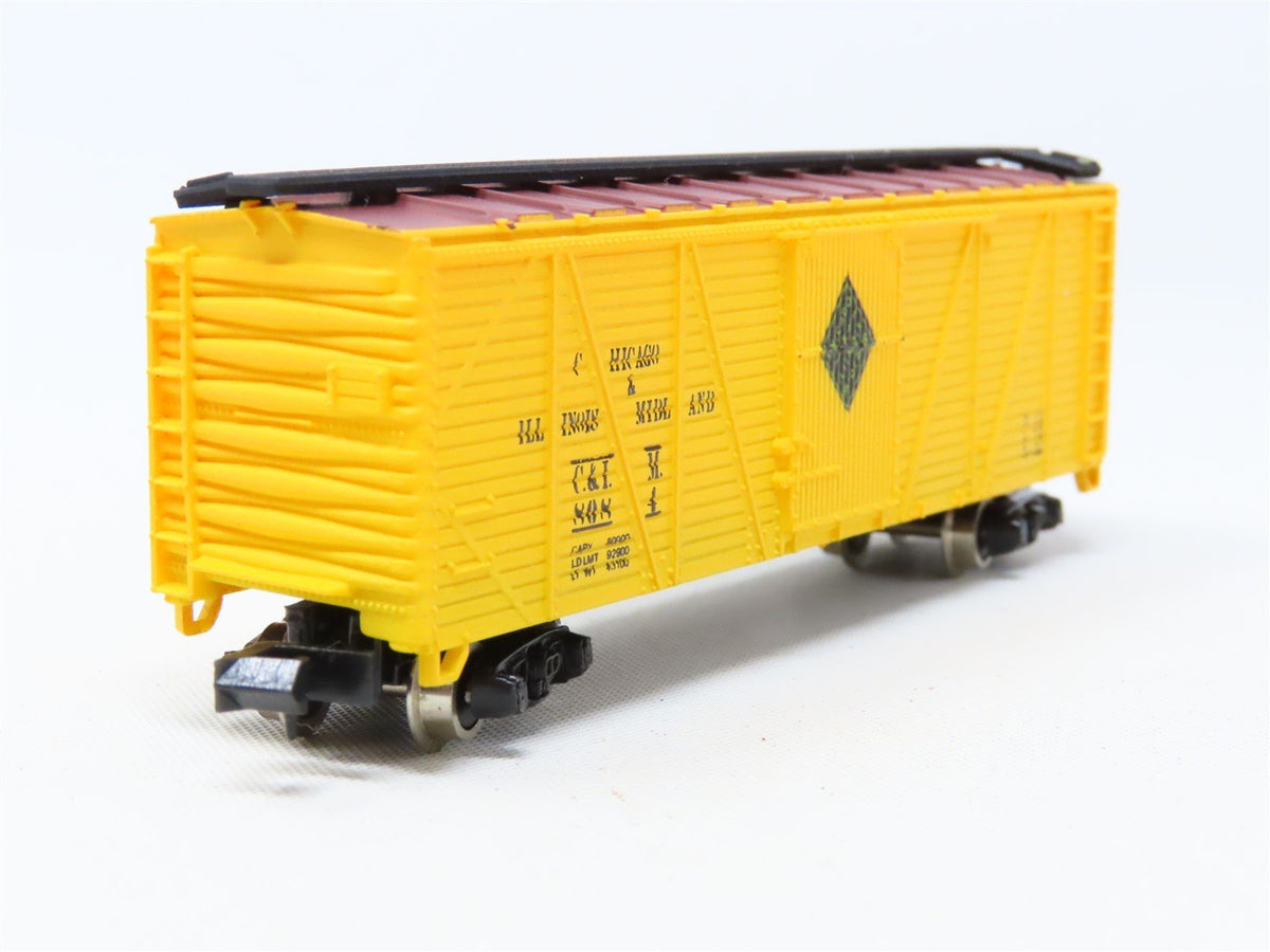 N Scale Bachmann C&amp;IM Chicago &amp; Illinois Midland Single Door Box Car #8084