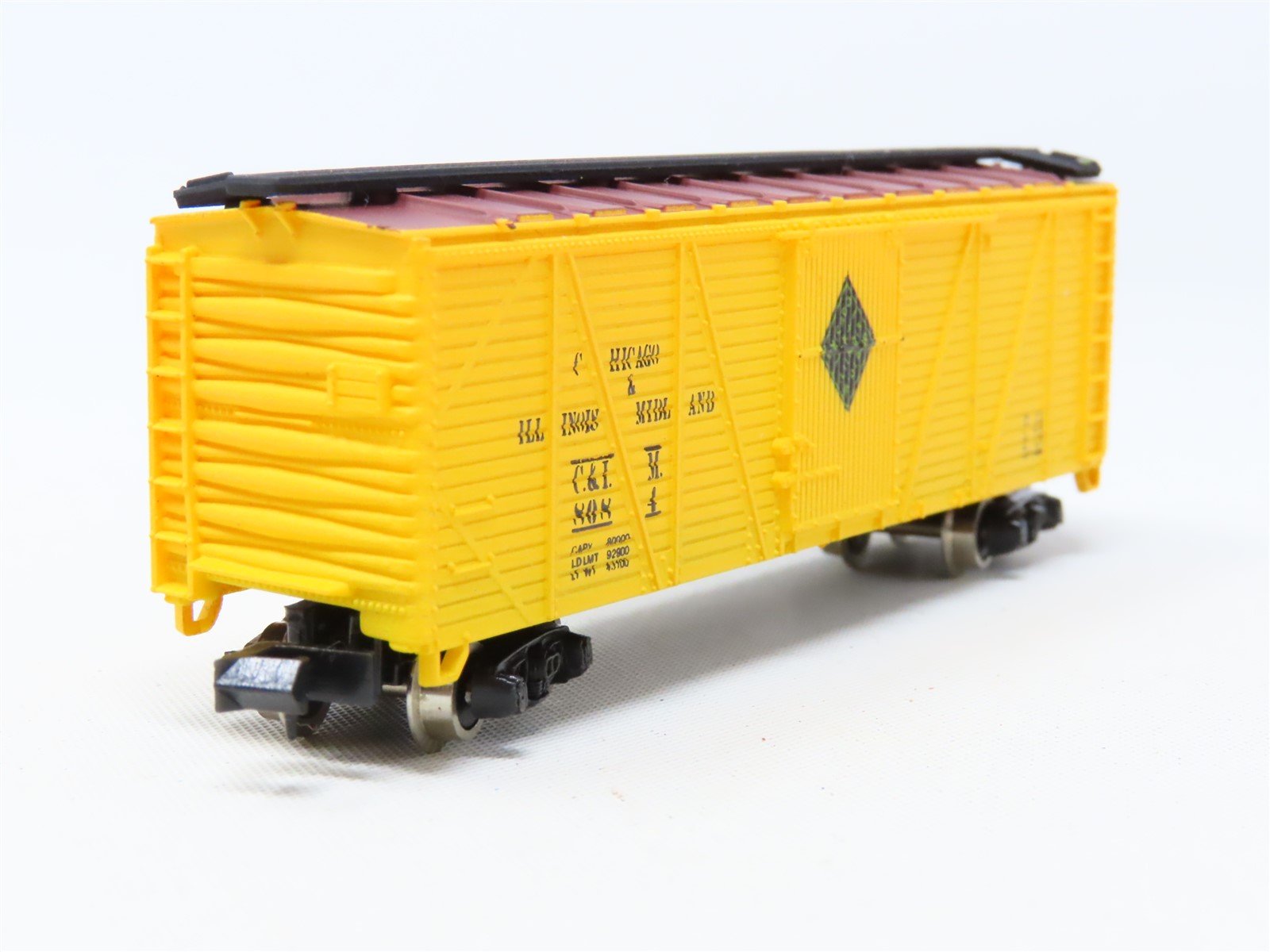 N Scale Bachmann C&IM Chicago & Illinois Midland Single Door Box Car #8084
