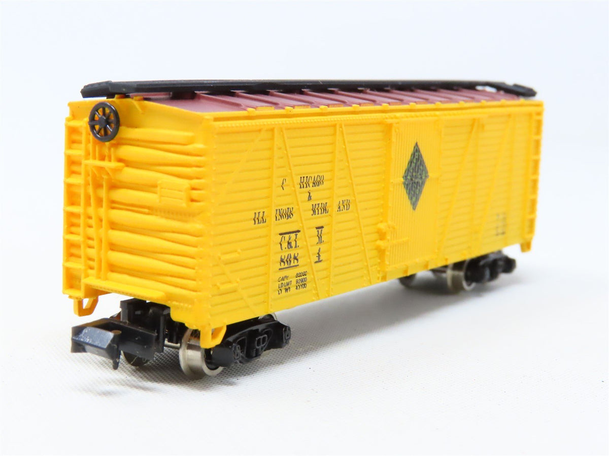 N Scale Bachmann C&amp;IM Chicago &amp; Illinois Midland Single Door Box Car #8084