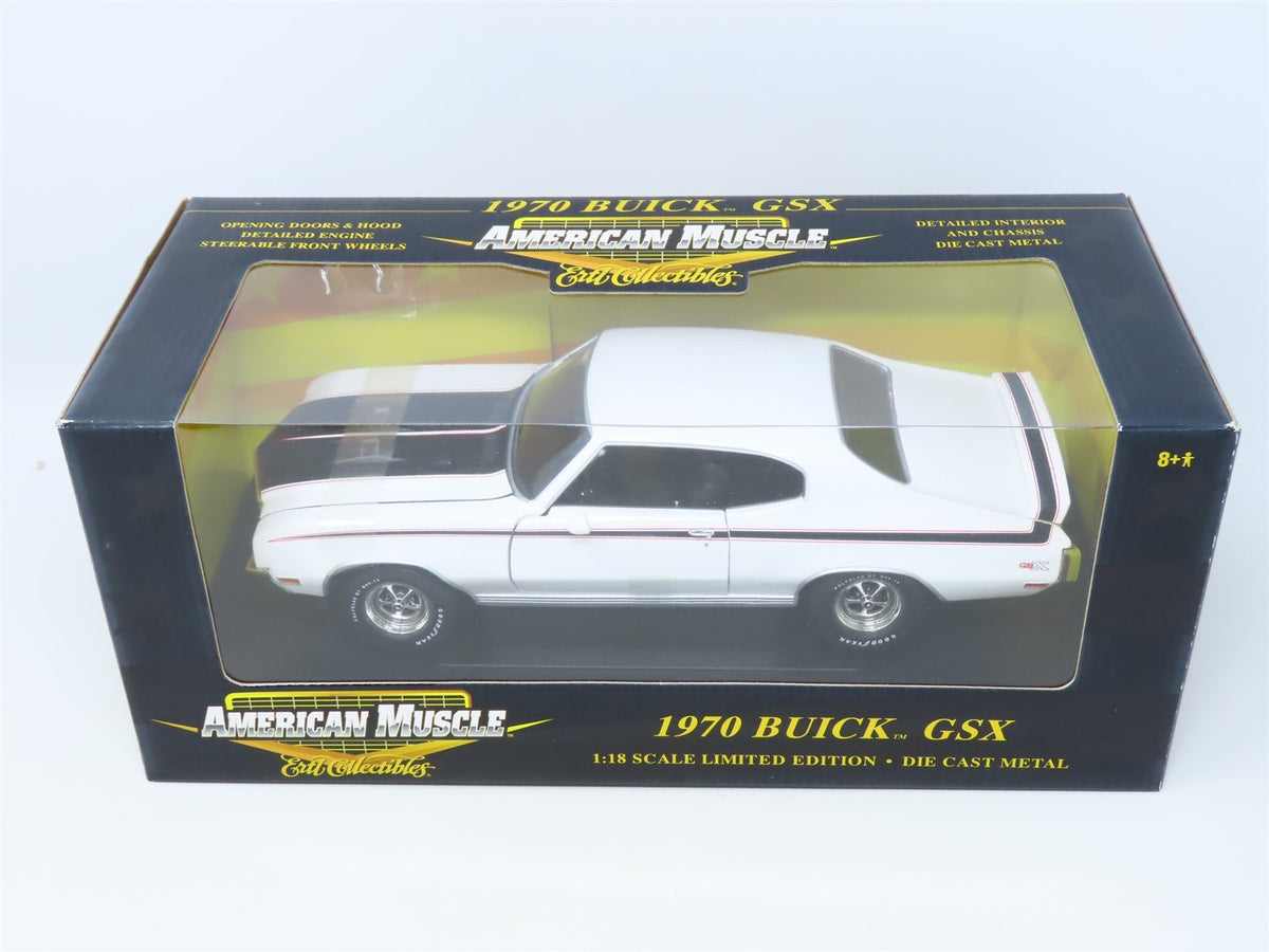 1:18 Scale ERTL RC2 American Muscle Limited Edition 29322P 1970 Buick GSX W/COA