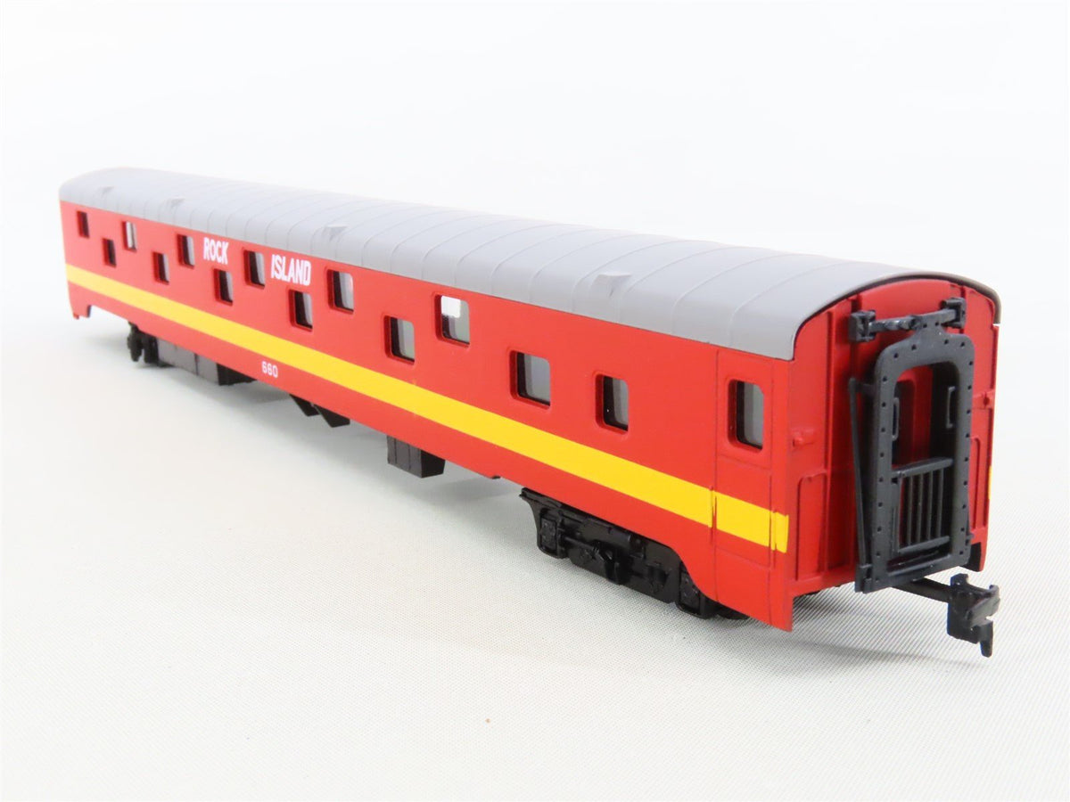 HO IHC Premier Series #48246 RI Rock Island Smooth Side Sleeper Passenger #660