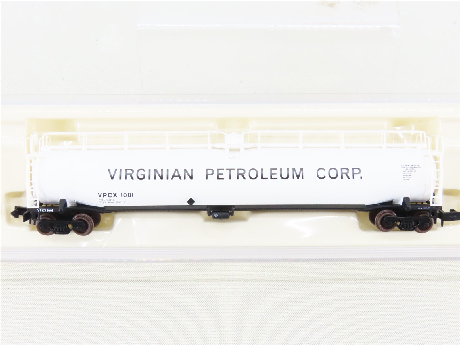 N Scale Atlas 37131 VPCX Virginia Petroleum 33k Gal Tank Car #1001