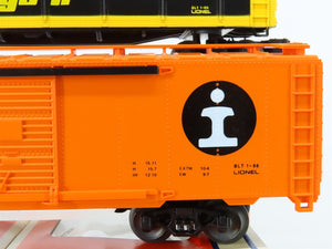 O Gauge 3-Rail Lionel 6-6290 IC/EL/CP/GONX Freight 4-Car Set