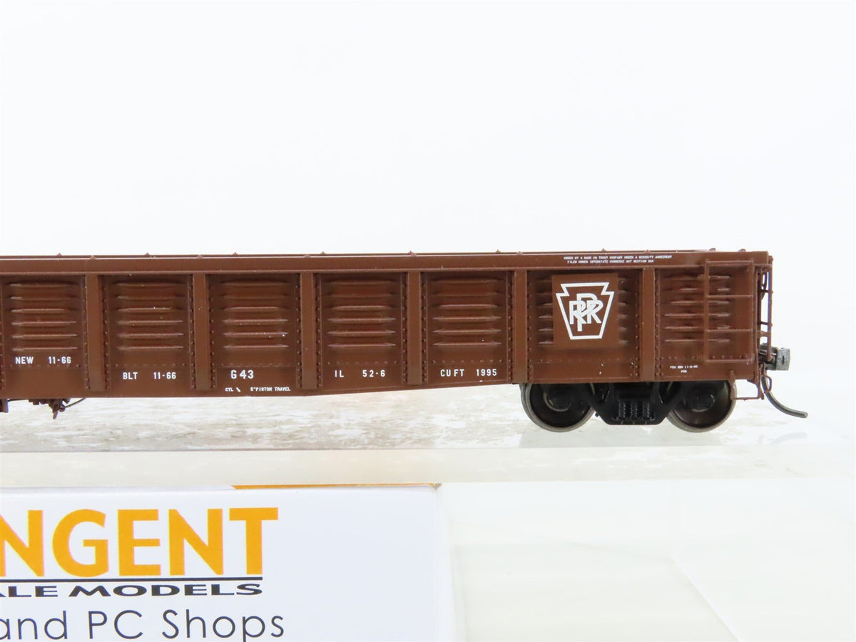 HO Scale Tangent #17010-01 PRR Pennsylvania Class G43 52&#39; Gondola #387669