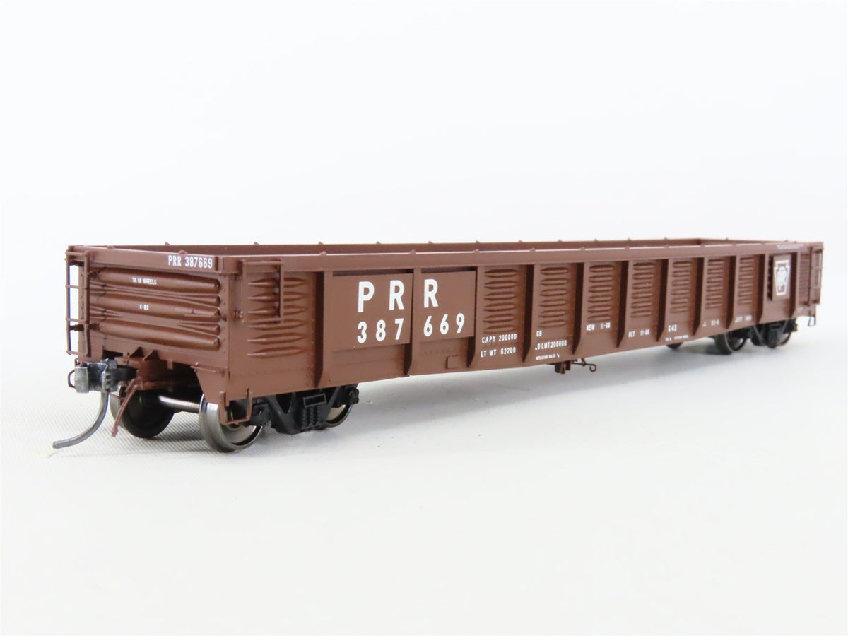 HO Scale Tangent #17010-01 PRR Pennsylvania Class G43 52&#39; Gondola #387669