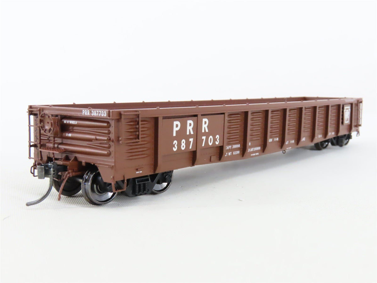 HO Scale Tangent #17010-04 PRR Pennsylvania Class G43 52&#39; Gondola #387703