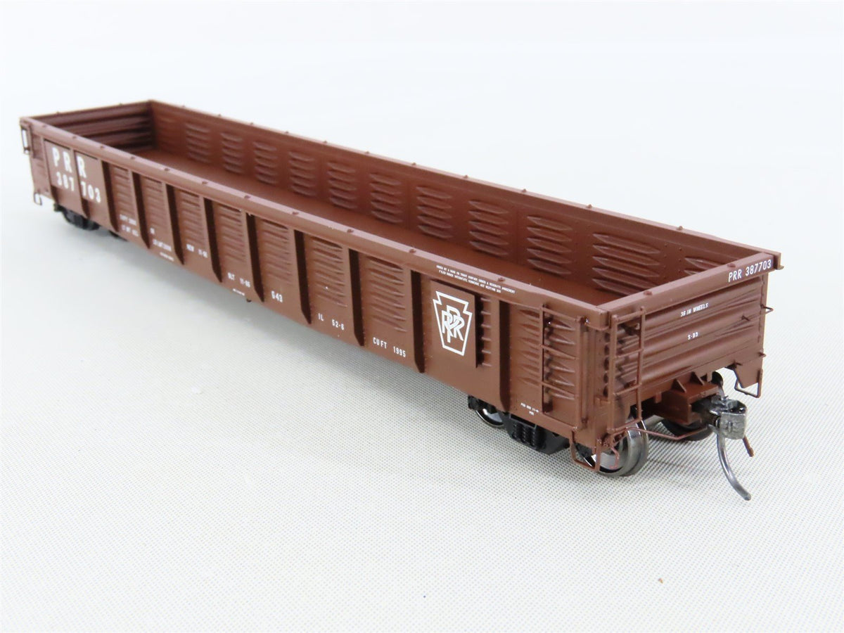 HO Scale Tangent #17010-04 PRR Pennsylvania Class G43 52&#39; Gondola #387703