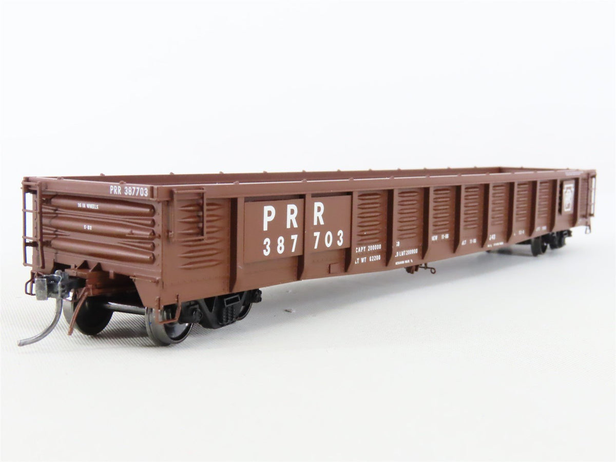 HO Scale Tangent #17010-04 PRR Pennsylvania Class G43 52&#39; Gondola #387703