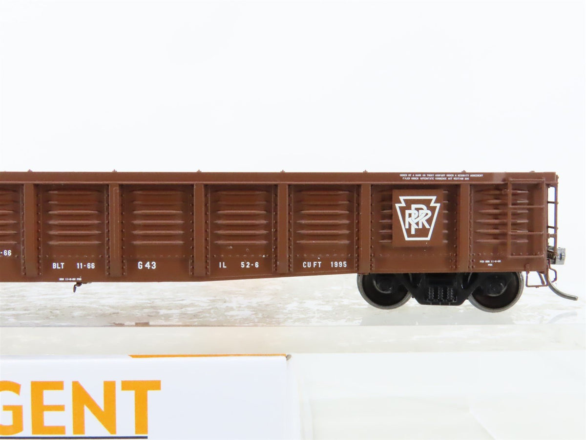 HO Scale Tangent #17010-07 PRR Pennsylvania Class G43 52&#39; Gondola #387765