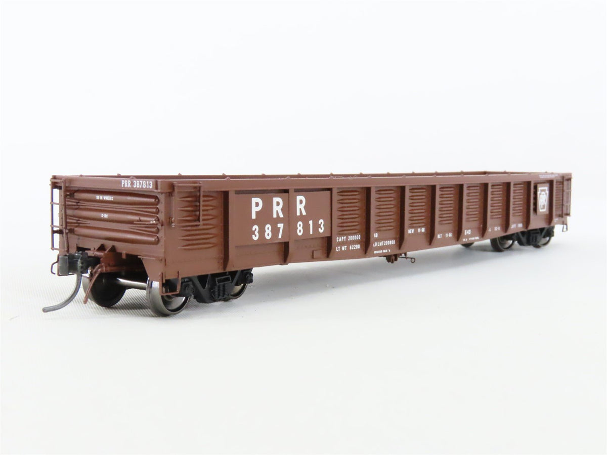 HO Scale Tangent #17010-09 PRR Pennsylvania Class G43 52&#39; Gondola #387813