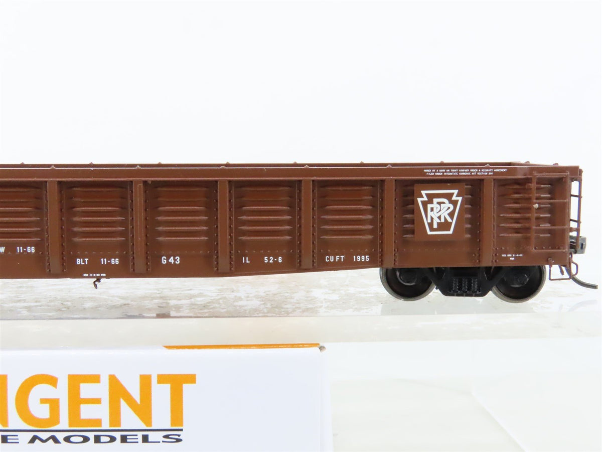 HO Scale Tangent #17010-10 PRR Pennsylvania Class G43 52&#39; Gondola #387828