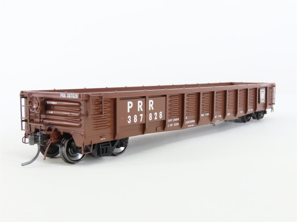 HO Scale Tangent #17010-10 PRR Pennsylvania Class G43 52&#39; Gondola #387828