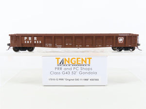 HO Scale Tangent #17010-12 PRR Pennsylvania Class G43 52' Gondola #387855