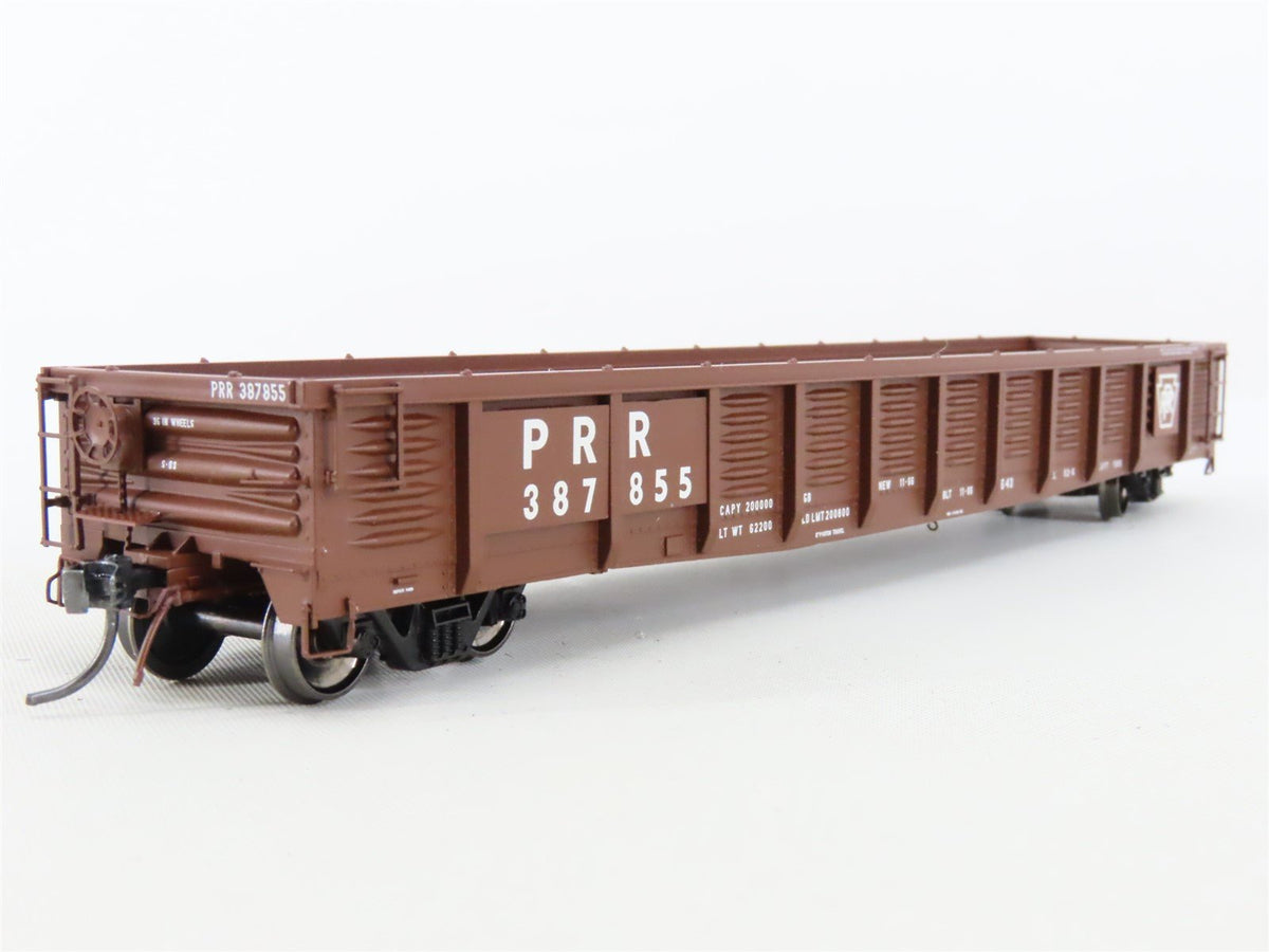 HO Scale Tangent #17010-12 PRR Pennsylvania Class G43 52&#39; Gondola #387855