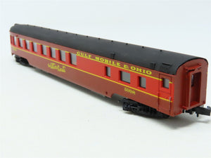 N Scale Con-Cor 4041P GM&O Gulf Mobile & Ohio Observation Passenger #5998