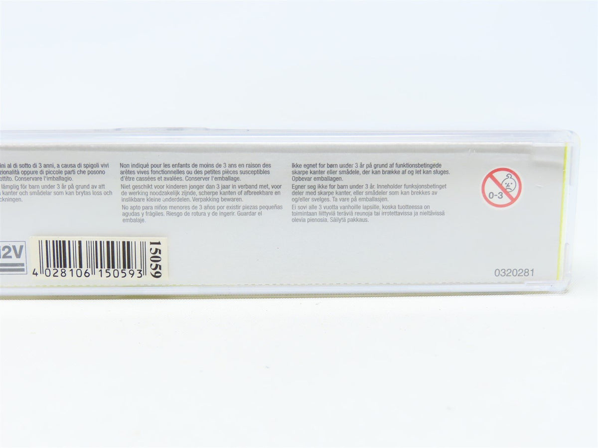 N Scale Minitrix 15059 DB German Era III &quot;Hercules&quot; Double Box Car