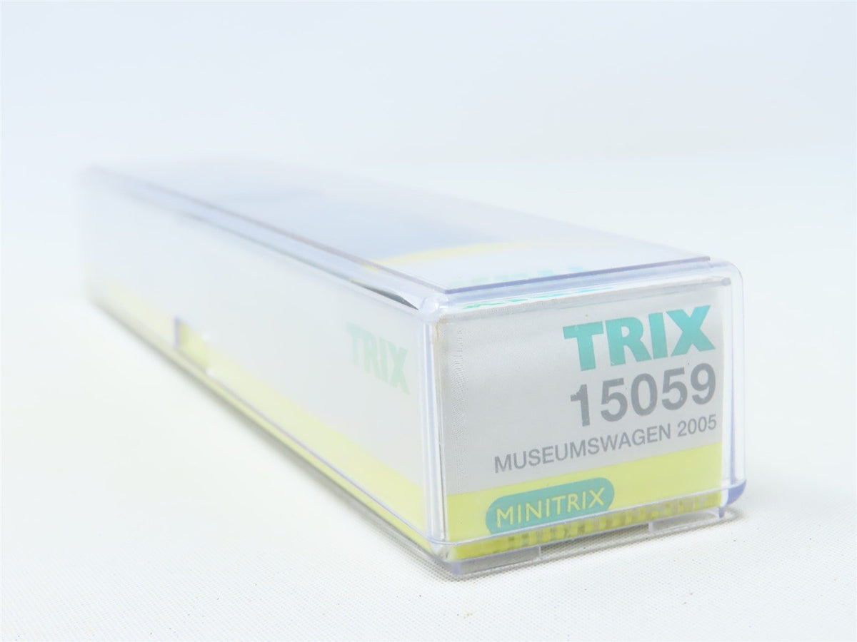 N Scale Minitrix 15059 DB German Era III &quot;Hercules&quot; Double Box Car