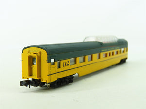 N Scale Con-Cor 4061T CNW Chicago North Western Observation Dome Passenger #02