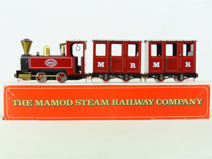 SM32 Gauge Live Steam Mamod RS3 Maroon 0-4-0 SL-3 Saddle Tank w/Passenger Cars