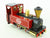 SM32 Gauge Live Steam Mamod RS3 Maroon 0-4-0 SL-3 Saddle Tank w/Passenger Cars