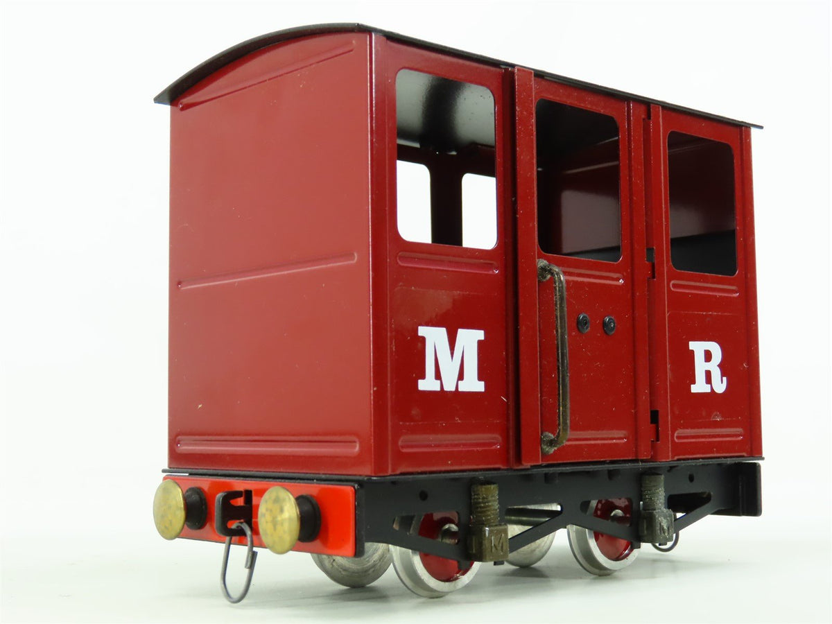 SM32 Gauge Live Steam Mamod RS3 Maroon 0-4-0 SL-3 Saddle Tank w/Passenger Cars