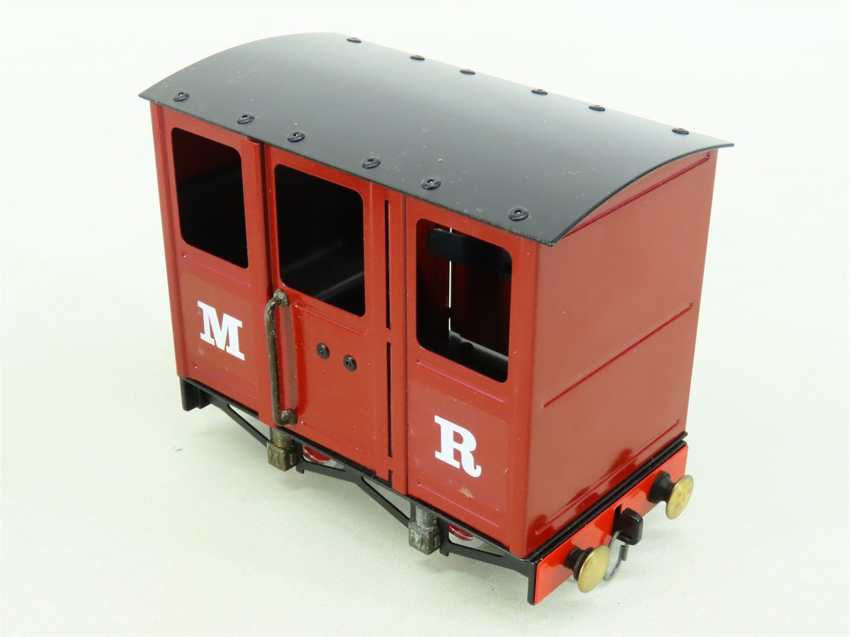 SM32 Gauge Live Steam Mamod RS3 Maroon 0-4-0 SL-3 Saddle Tank w/Passenger Cars