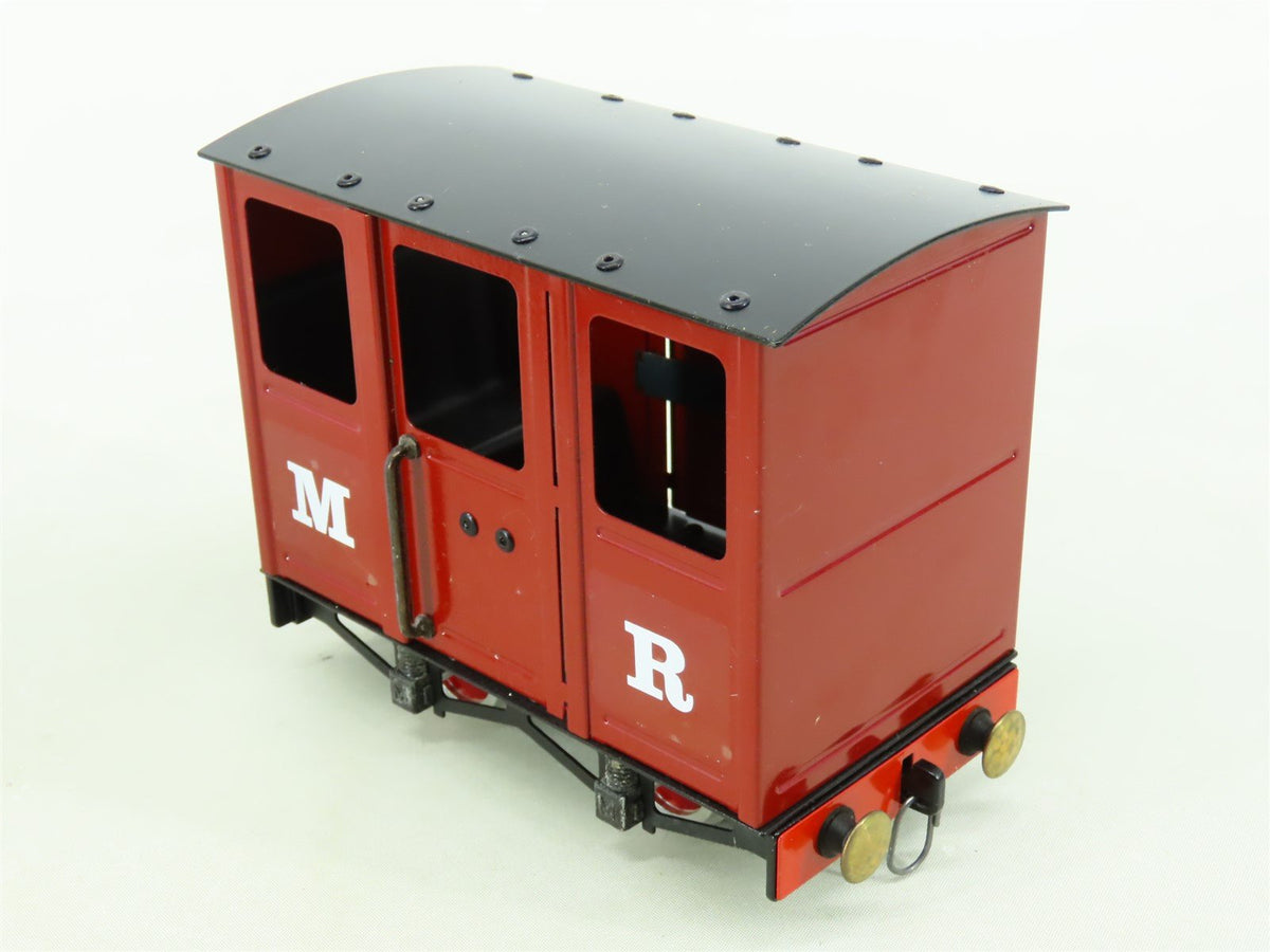 SM32 Gauge Live Steam Mamod RS3 Maroon 0-4-0 SL-3 Saddle Tank w/Passenger Cars