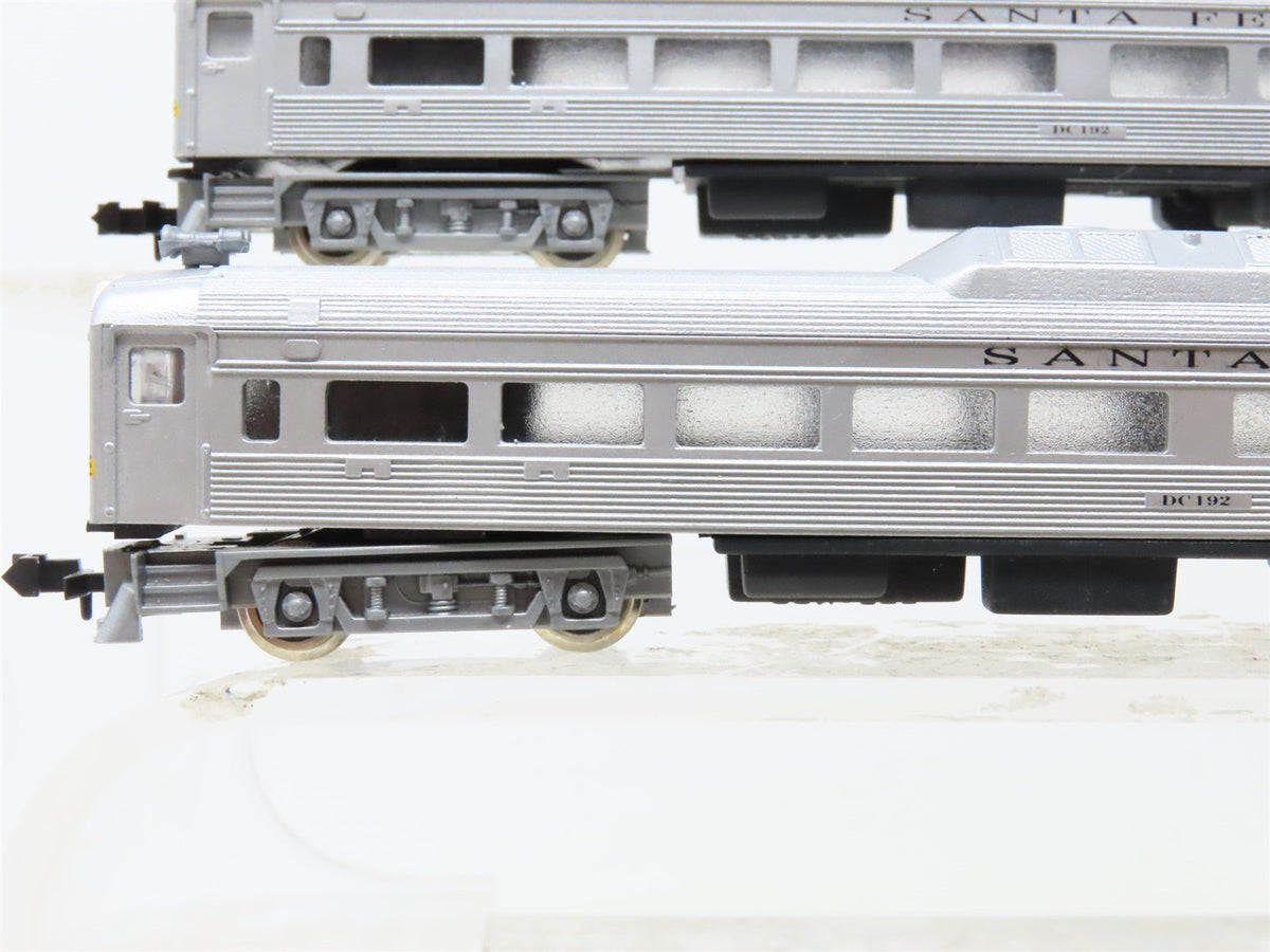 N Scale Con-Cor 0001-444103 ATSF Santa Fe RDC Diesel Locomotive 3-Pack