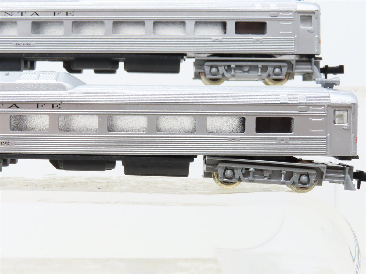 N Scale Con-Cor 0001-444103 ATSF Santa Fe RDC Diesel Locomotive 3-Pack