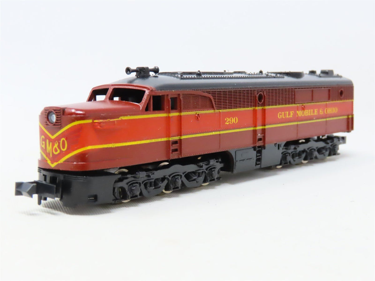 N Scale Con-Cor 0001-002071K GMO Gulf Mobile &amp; Ohio PA1 Diesel Unpowered #290