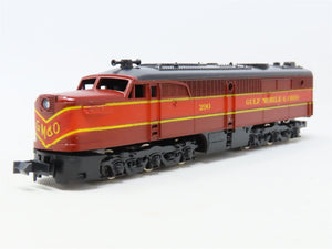 N Scale Con-Cor 0001-002071K GMO Gulf Mobile & Ohio PA1 Diesel Unpowered #290