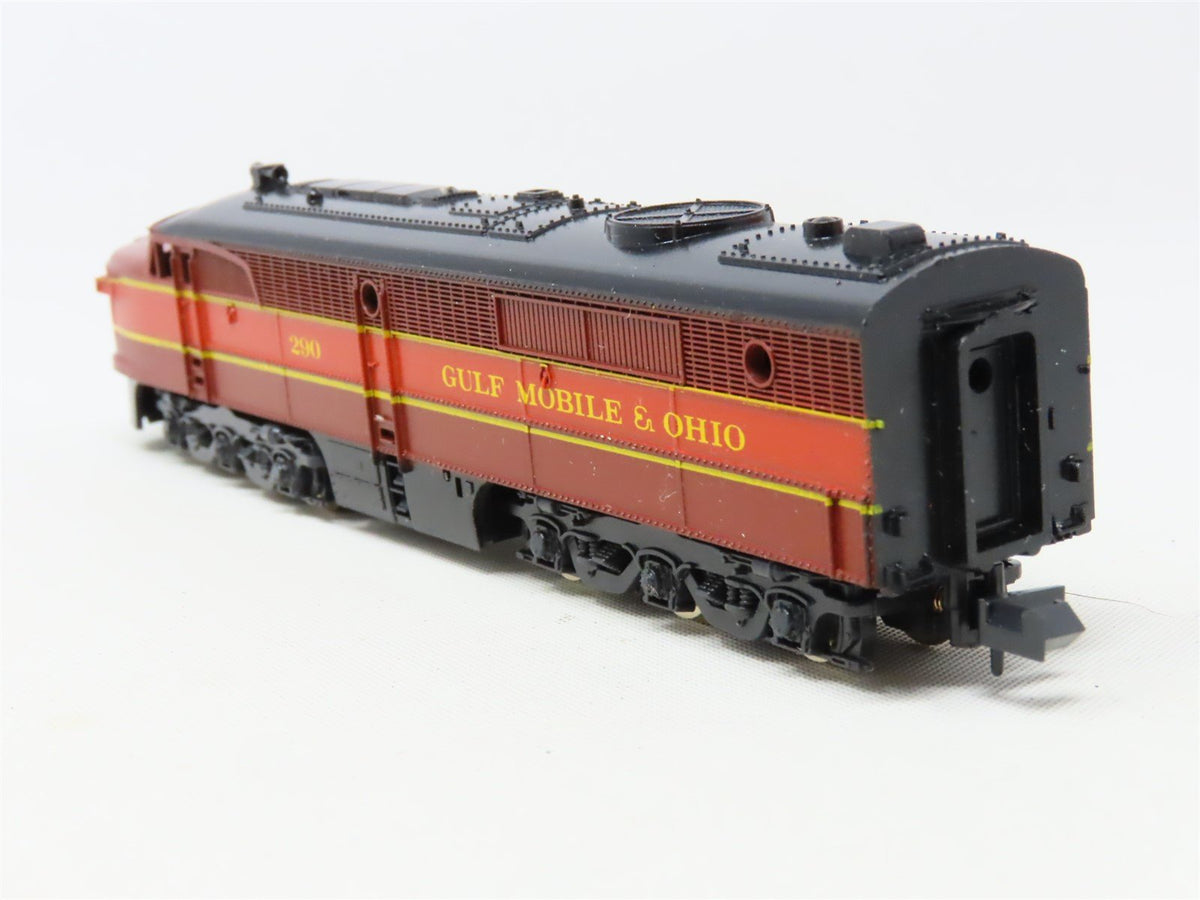 N Scale Con-Cor 0001-002071K GMO Gulf Mobile &amp; Ohio PA1 Diesel Unpowered #290