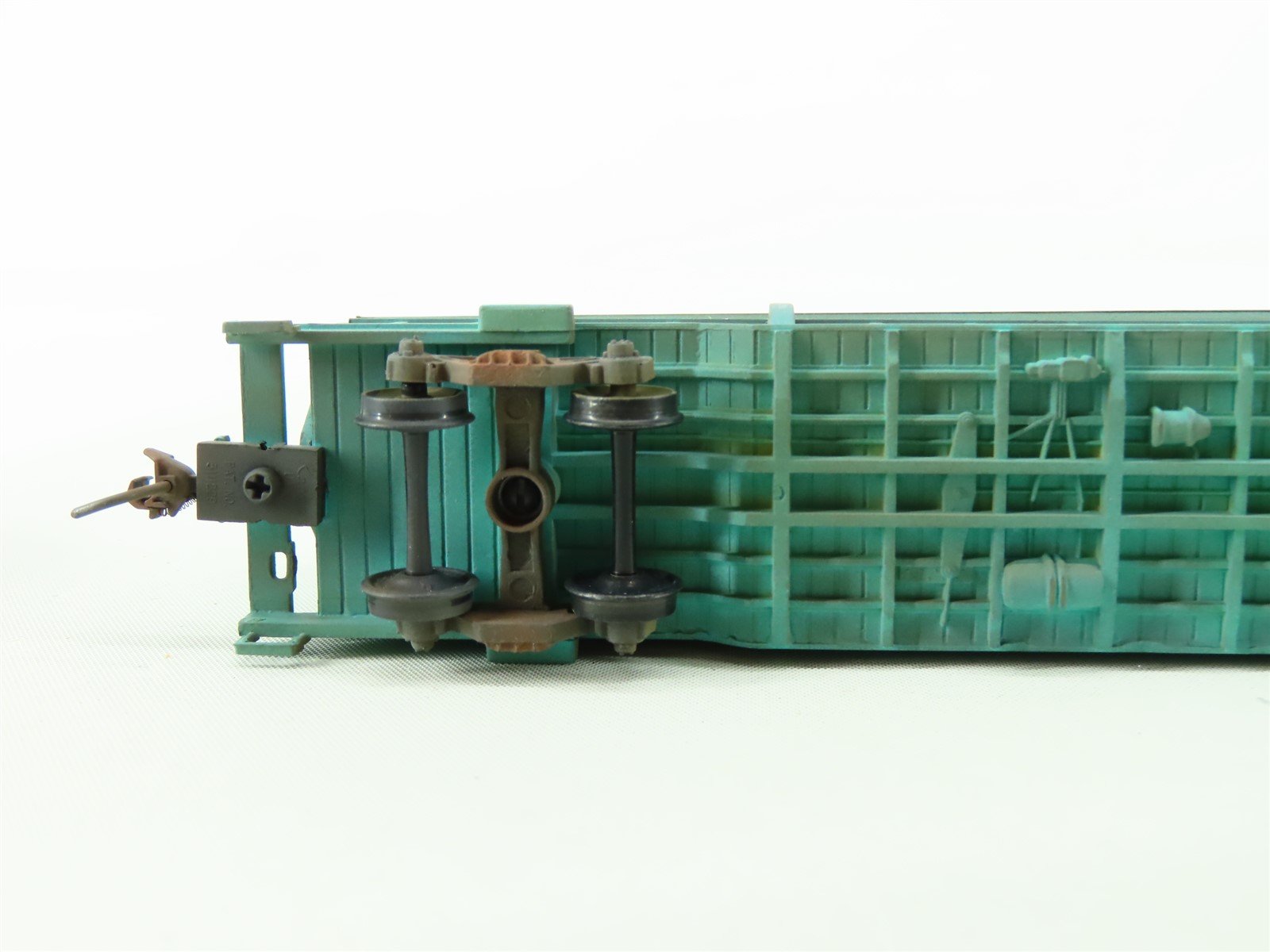 HO Bachmann P&LE Pittsburgh & Lake Erie 55' Coil Car #42279 Custom Weathered