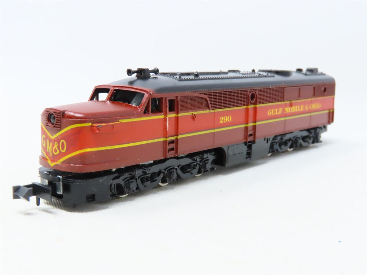 N Scale Con-Cor 0001A-02061K GMO Gulf Mobile &amp; Ohio PA-1 Diesel Locomotive #290