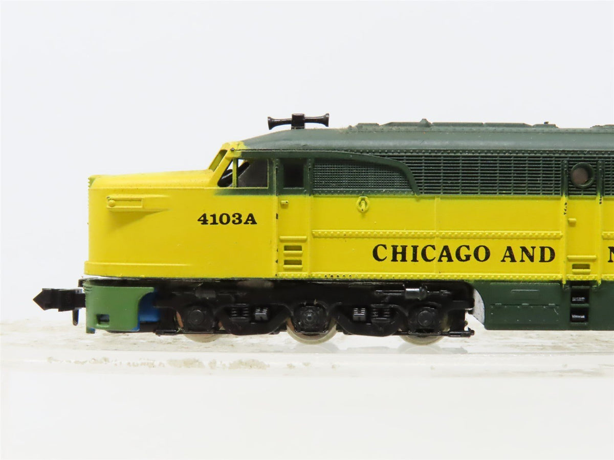 N Scale Con-Cor CNW Chicago &amp; Northwestern PA-1 Diesel Locomotive #4103A