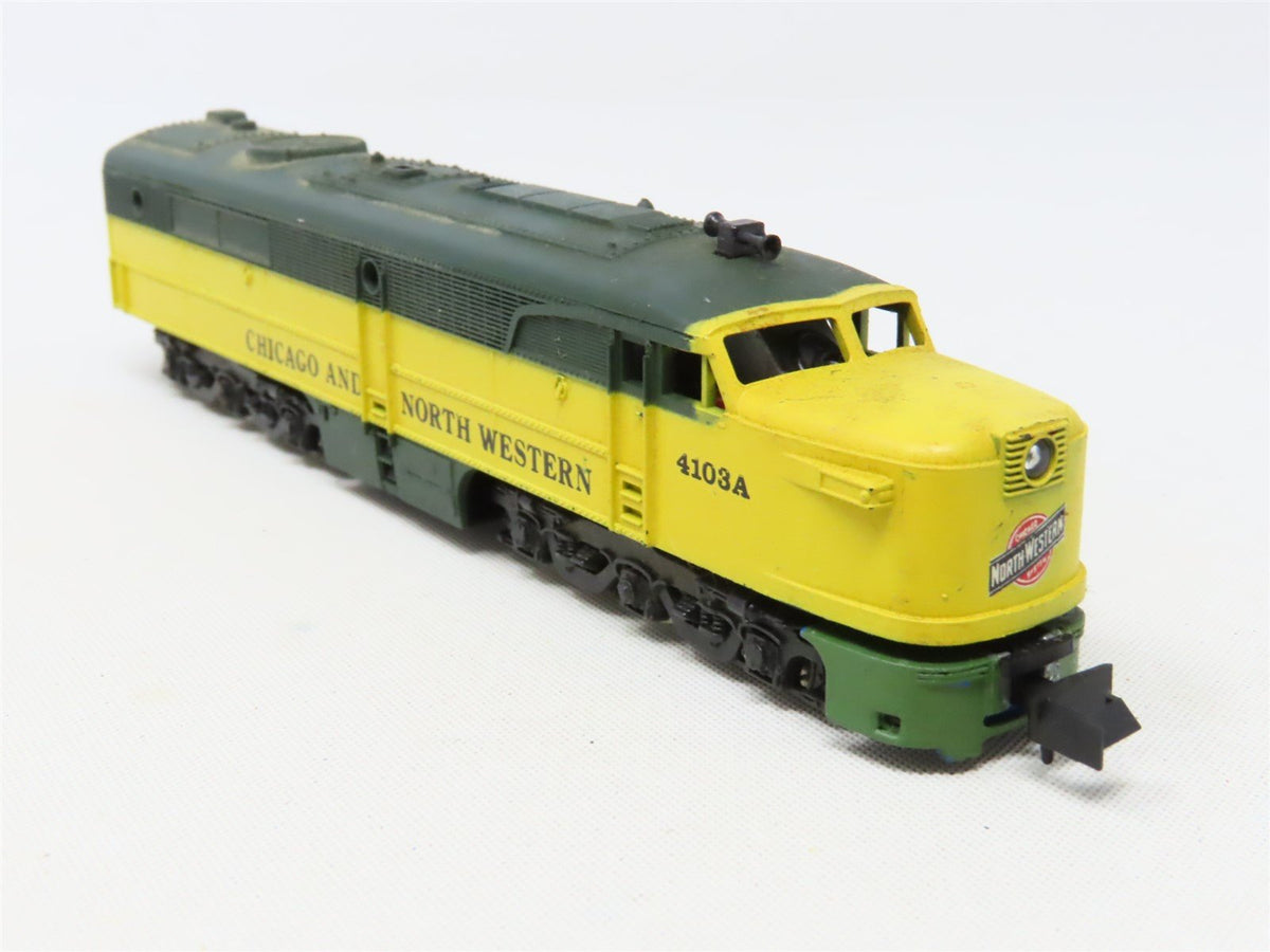 N Scale Con-Cor CNW Chicago &amp; Northwestern PA-1 Diesel Locomotive #4103A