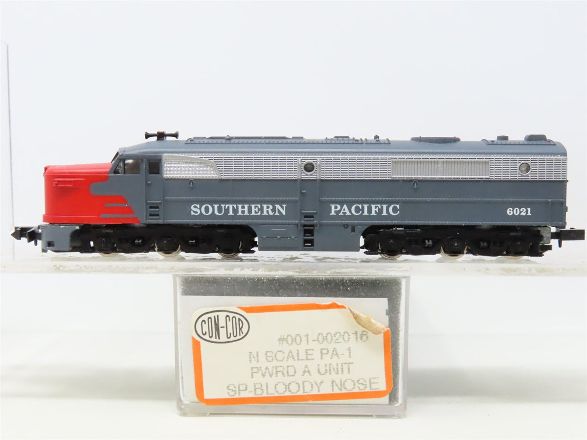 N Scale Con-Cor 001-002016 SP Southern Pacific &quot;Bloody Nose&quot; PA-1 Diesel #6021