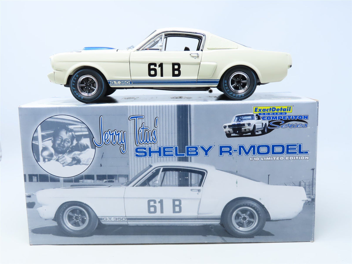 1:18 Scale ExactDetail Replicas Jerry Titus&#39; Shelby R-Model GT350 W/COA