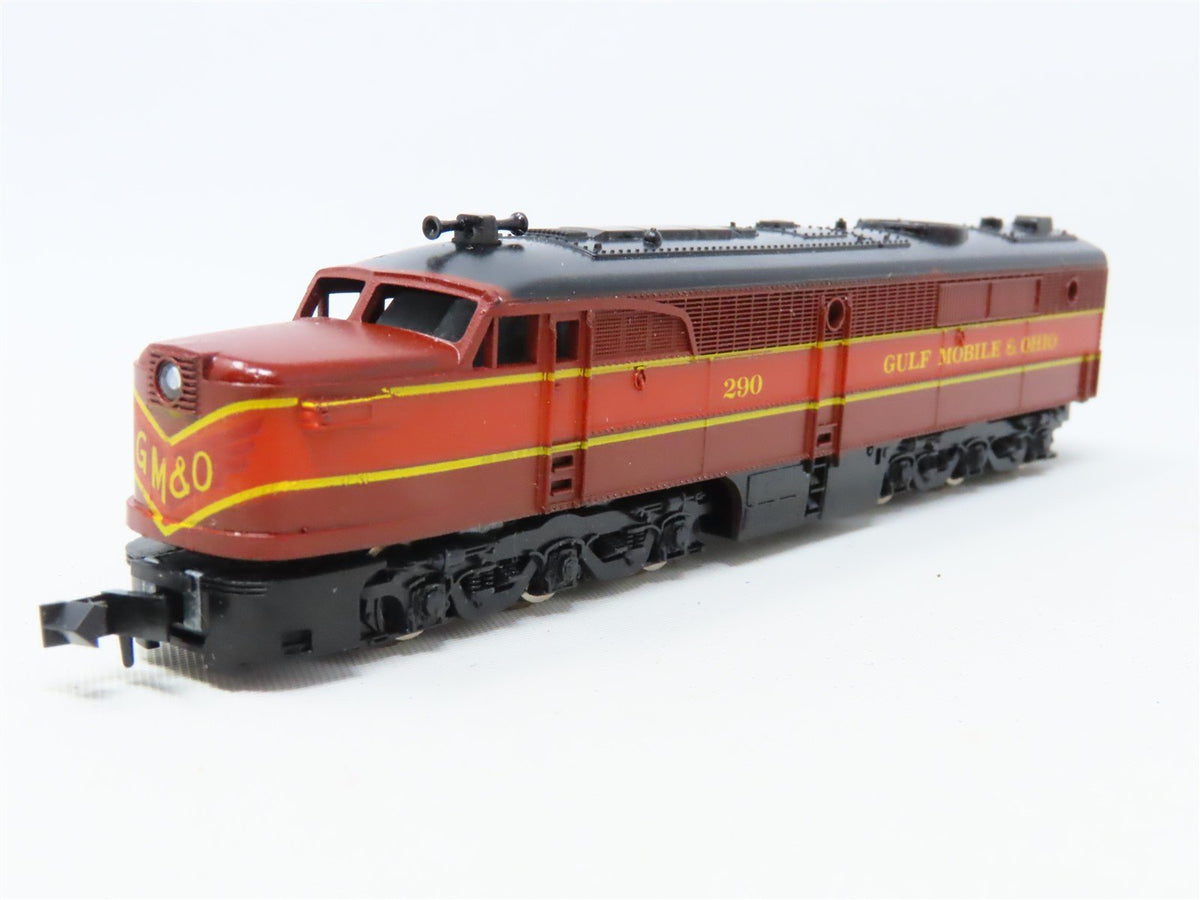 N Scale Con-Cor 0001-02061K GMO Gulf Mobile &amp; Ohio PA-1 Diesel Locomotive #290