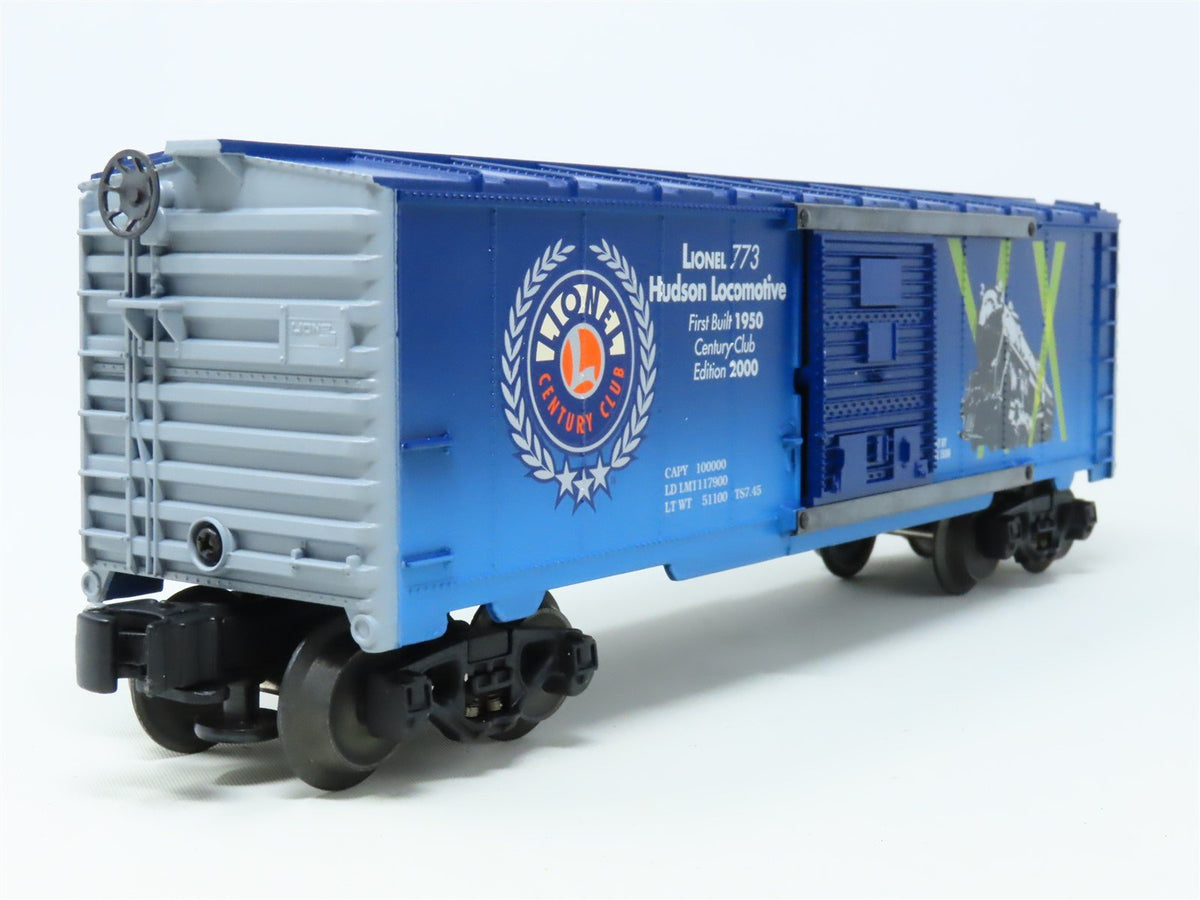 O Gauge 3-Rail Lionel Century Club 6-39201 &quot;773 Hudson Steam Locomotive&quot; Box Car