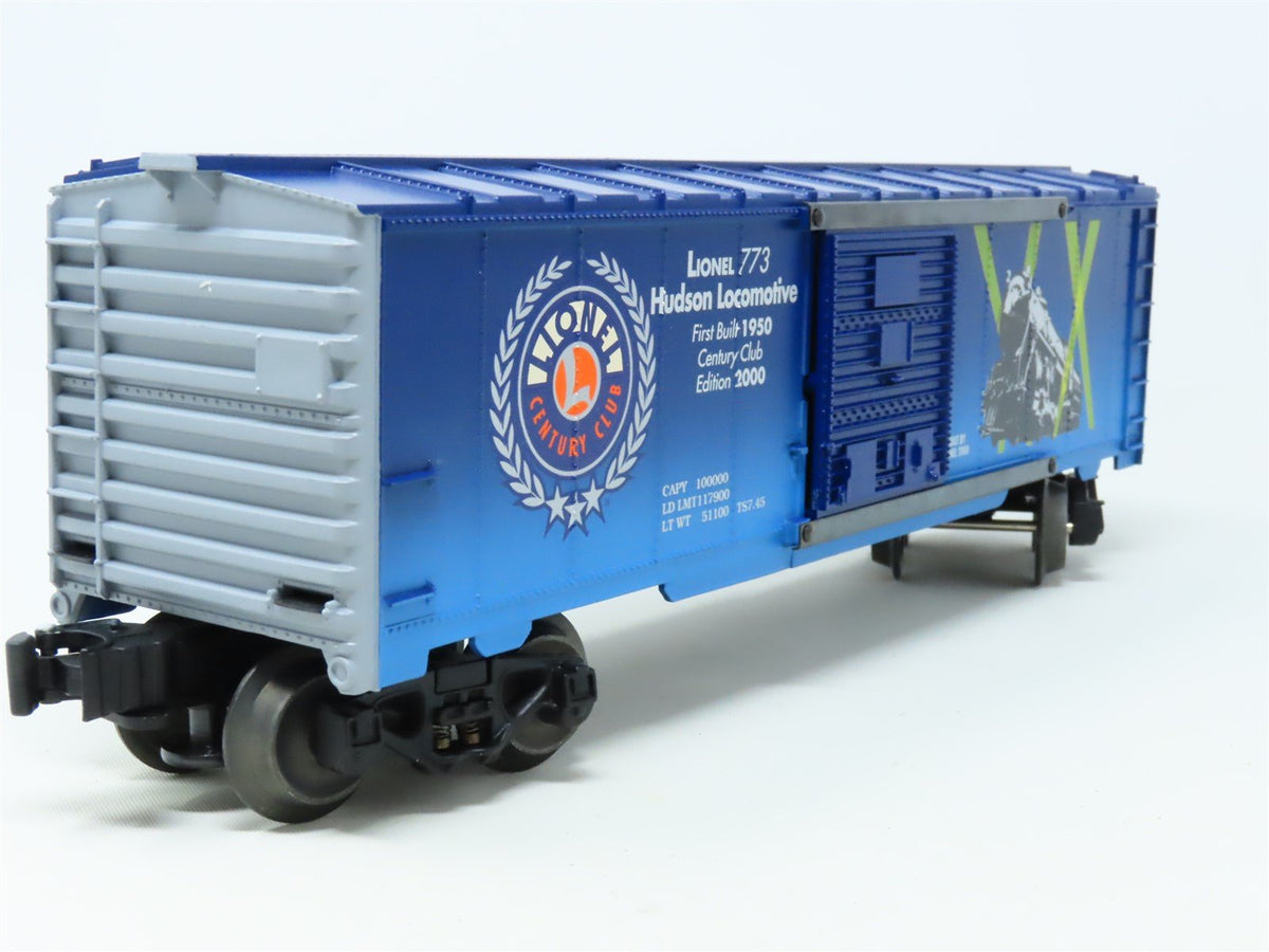 O Gauge 3-Rail Lionel Century Club 6-39201 &quot;773 Hudson Steam Locomotive&quot; Box Car