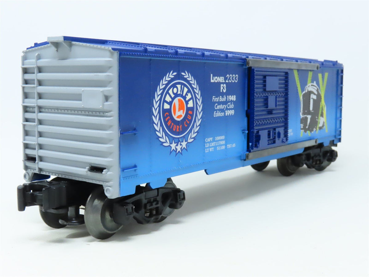 O Gauge 3-Rail Lionel Century Club 6-29248 &quot;2333 NYC EMD F3 Diesel&quot; Box Car