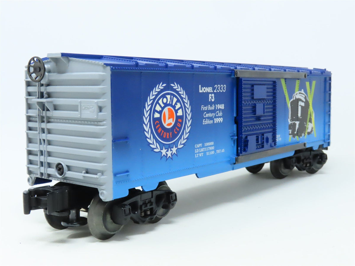 O Gauge 3-Rail Lionel Century Club 6-29248 &quot;2333 NYC EMD F3 Diesel&quot; Box Car