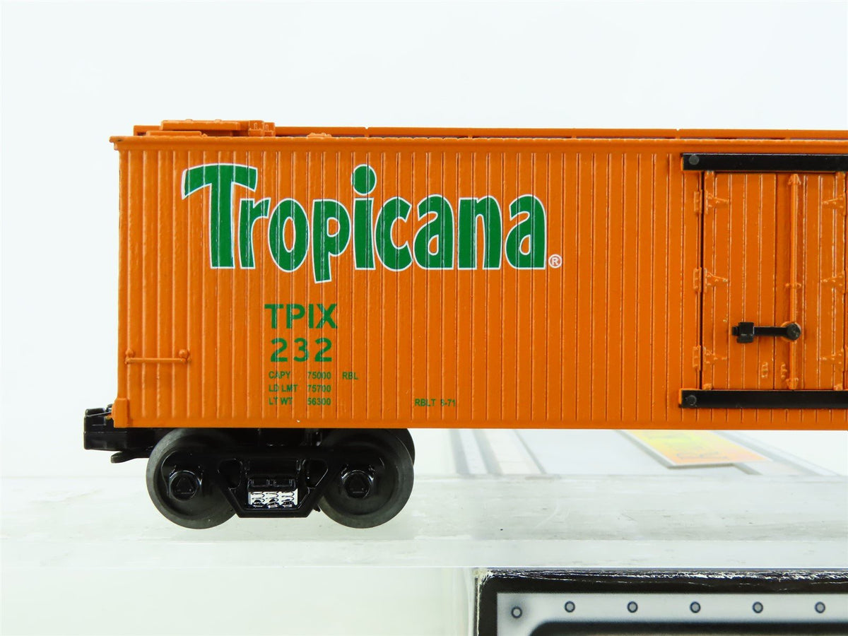 O Gauge 3-Rail MTH Rail King #30-8605 TPIX Tropicana Die-Cast Reefer #232